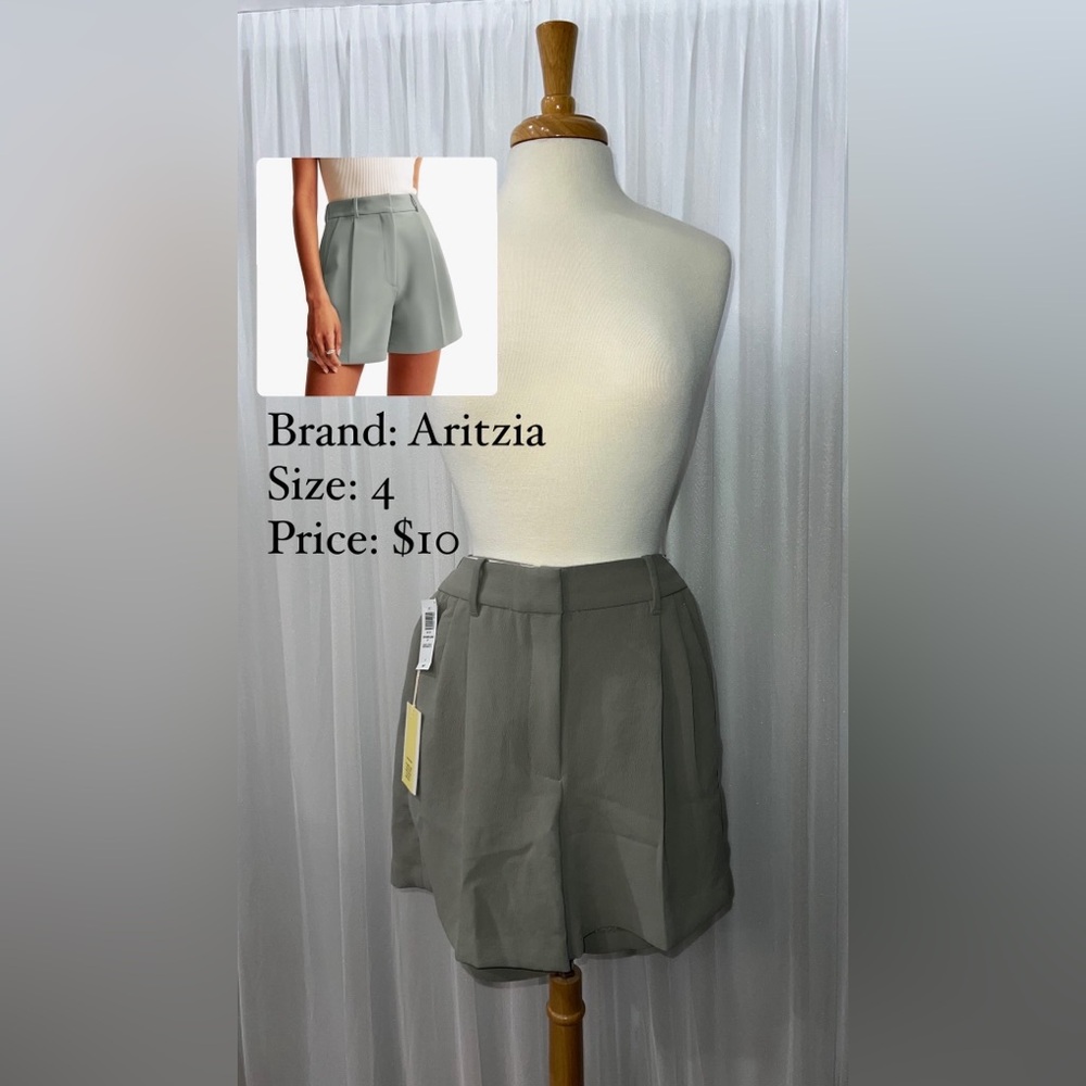 New w/tags Aritzia Effortless Shorts Basalt Grey 5inch